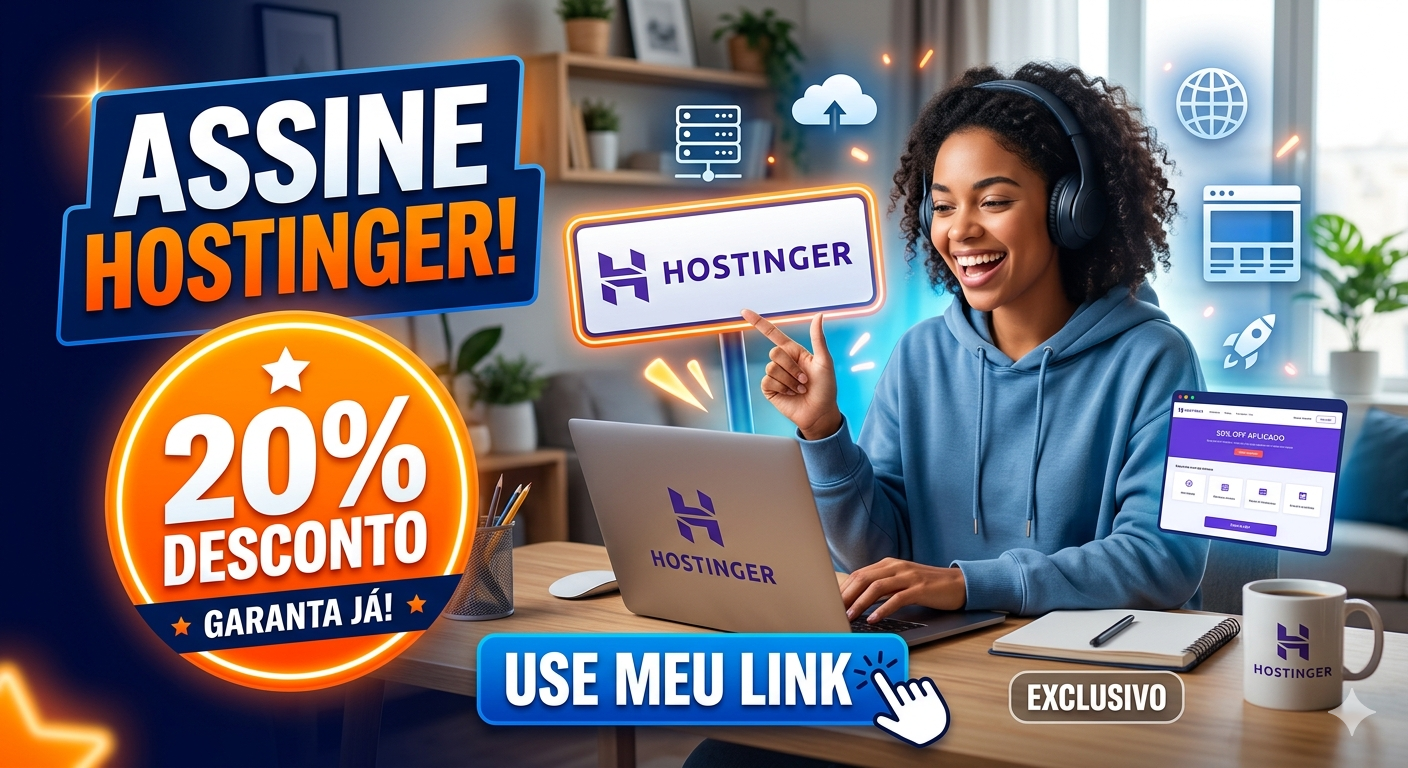 Hostinger com Desconto: Como Assinar e Escolher o Melhor Plano em 2026 (20% OFF)